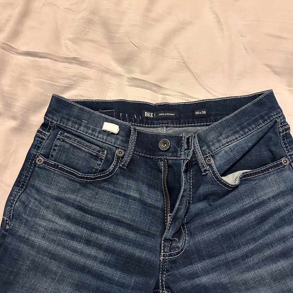 BKE Dark Blue Denim Jeans